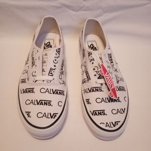 Palace Skateboards X Calvin Klein CK1 Vans Authentic CALVANS White Men 11.5 SS22